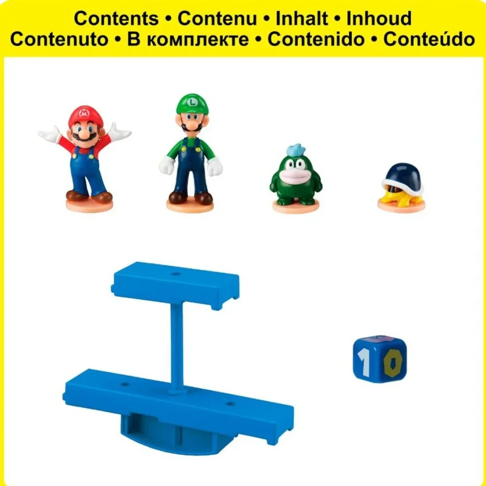 Epoch Games Super Mario Bros. Balancing Game Tabletop Skill Game w/ Collectible